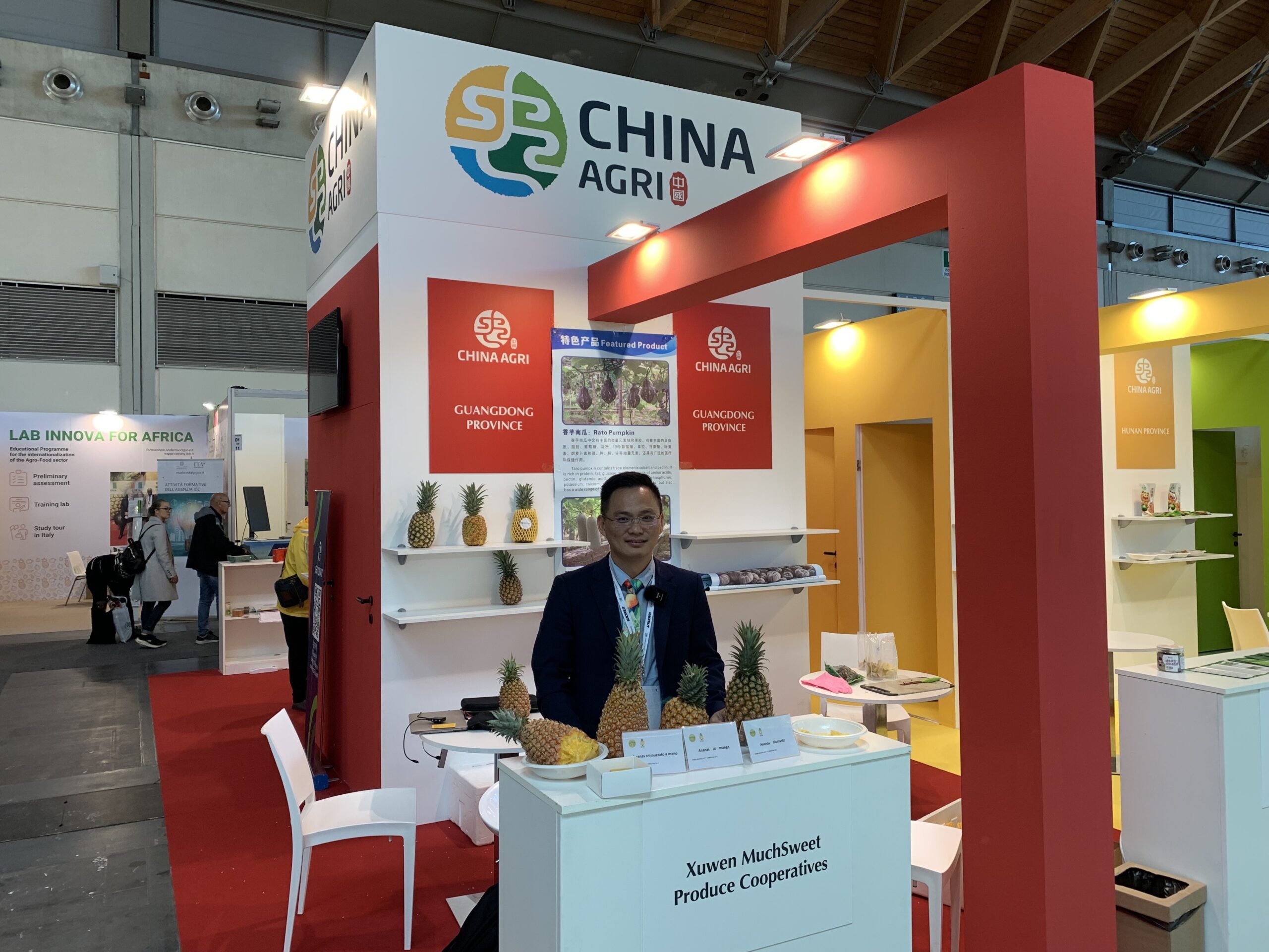 Nuevas variedades de piña de China