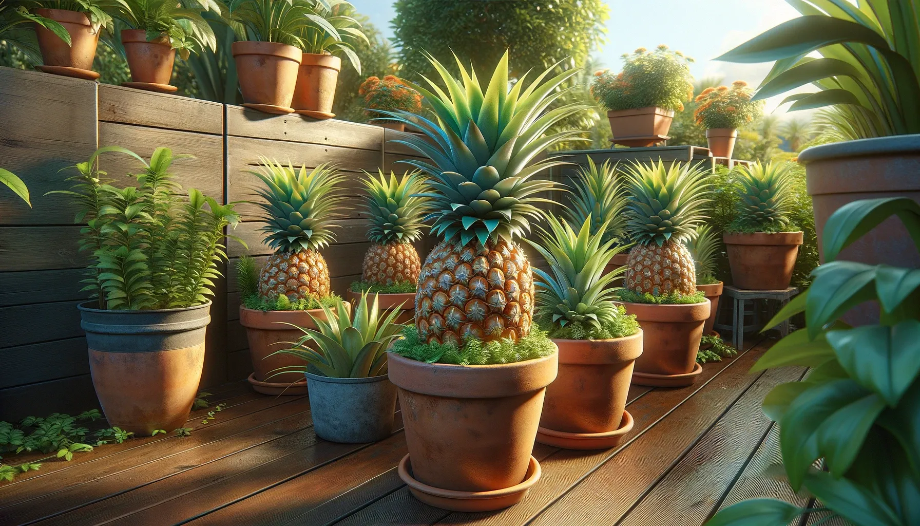 Cómo cultivar piñas en macetas - PortalFruticola.com