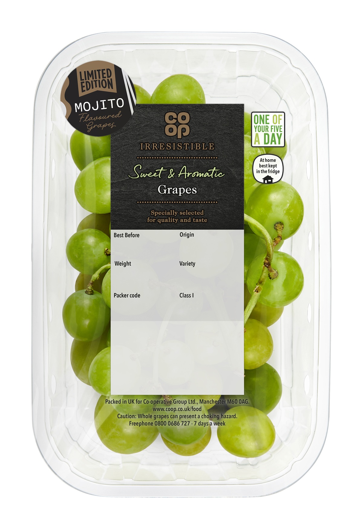 Uvas con sabor a mojito: la nueva sensación del verano en Reino Unido
