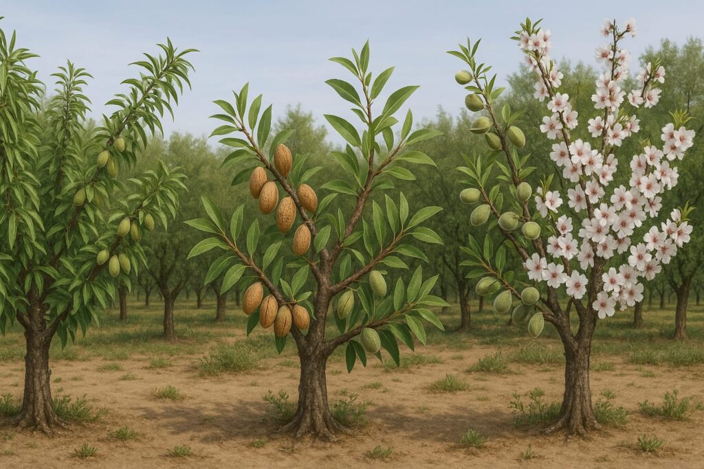 tipos de almendros