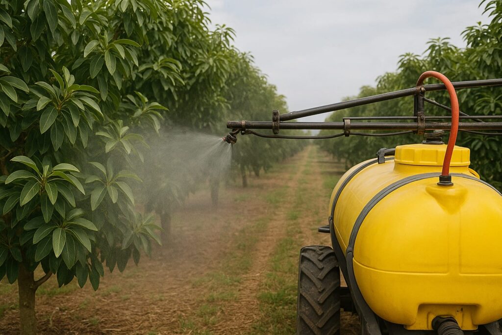 fertilización foliar