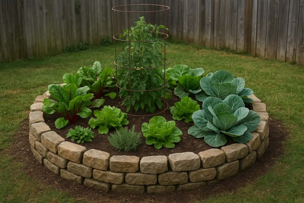 Cómo construir un huerto circular en tu casa Cómo construir un huerto circular en tu casa
