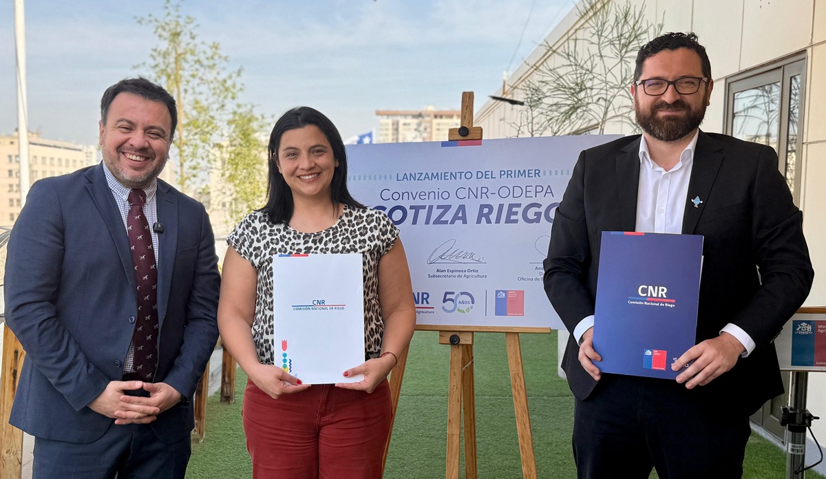 Lanzan innovadora plataforma de precios para proyectos de riego agrícola en Chile