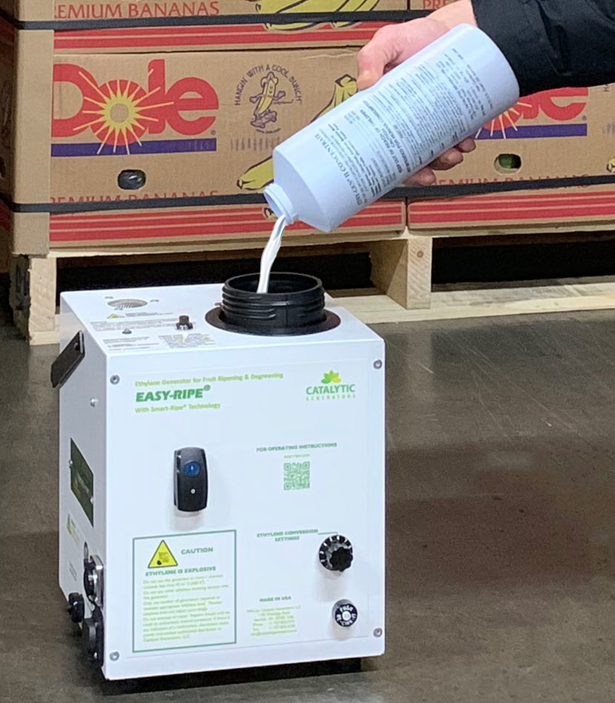 Catalytic Generators: más de cinco décadas innovando en la maduración segura y eficiente de frutas
