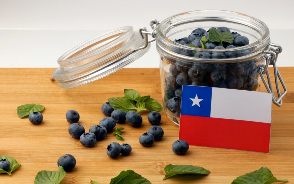 Chile proyecta aumento en envíos de arándanos frescos y congelados para 2025-2026