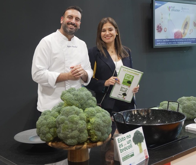 +Brócoli llevó a Fruit Attraction 2025 el programa "Una Europa más saludable"