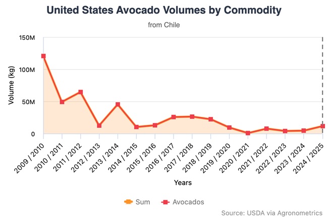 Palta chilena proyecta cosecha histórica de 240 mil toneladas para 2025-26 y consolida su liderazgo con enfoque sostenible 6 Palta chilena proyecta cosecha histórica de 240 mil toneladas para 2025-26 y consolida su liderazgo con enfoque sostenible
