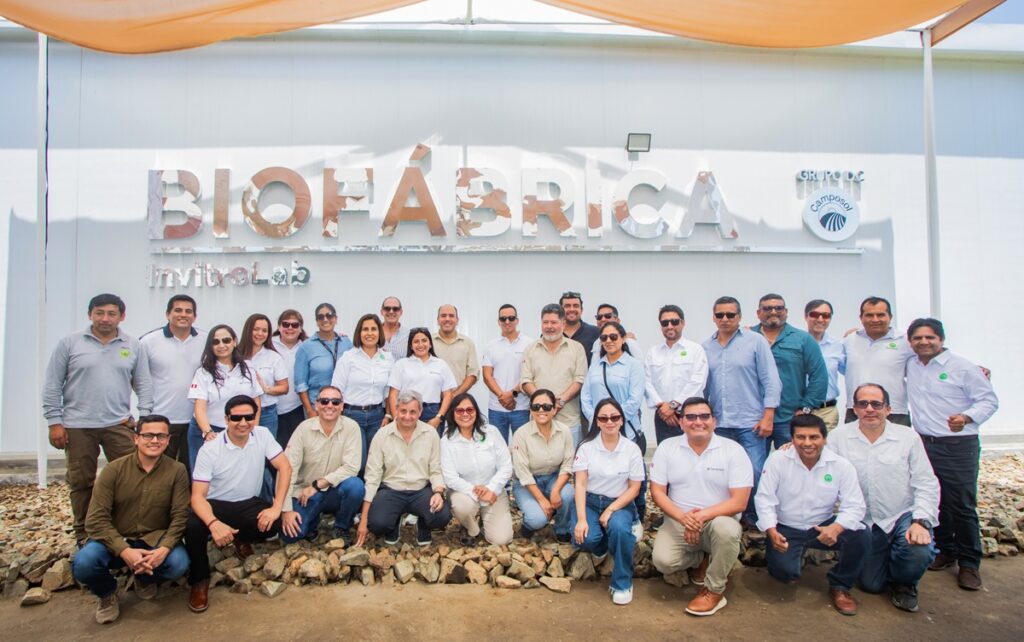 Camposol inaugura moderna biofábrica para innovación genética con capacidad de producción de millones de plantas de arándano