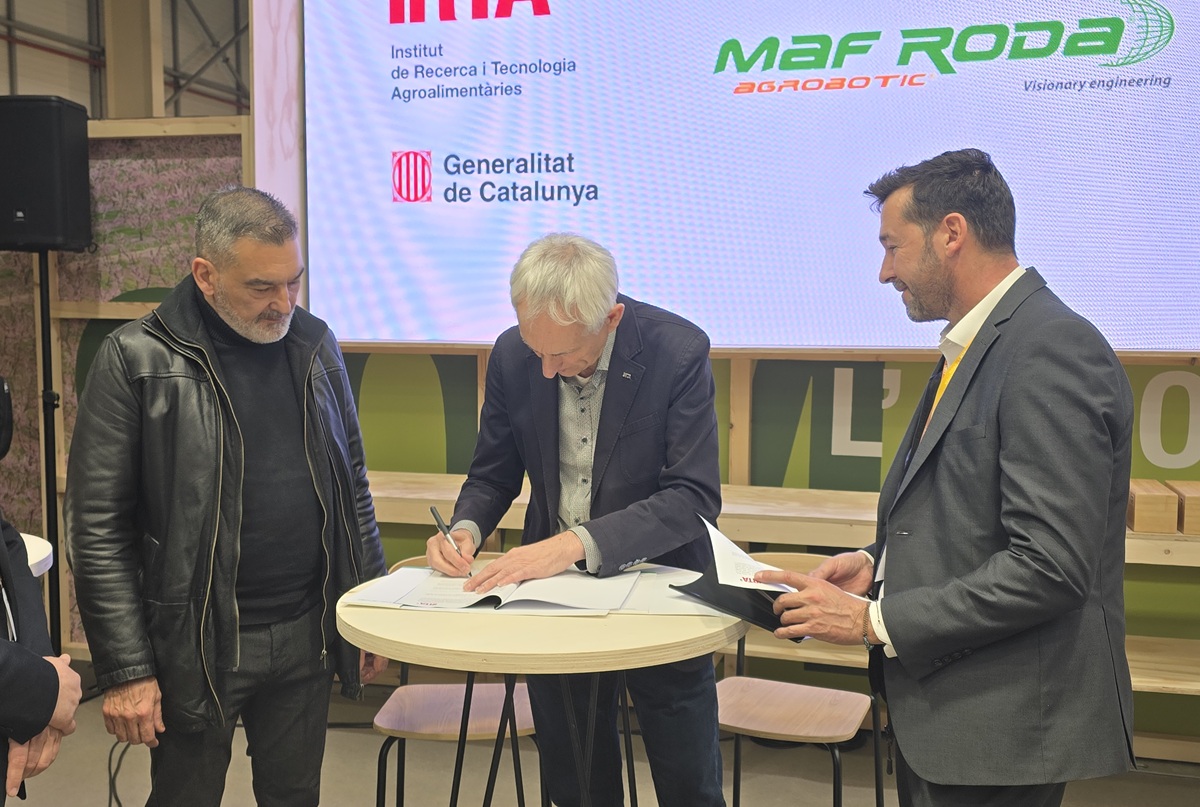 IRTA y Grupo MAF RODA firman acuerdo para impulsar la innovación tecnológica y la formación en el sector postcosecha 5 IRTA y Grupo MAF RODA firman acuerdo estratégico para impulsar la innovación tecnológica y la formación en el sector poscosecha