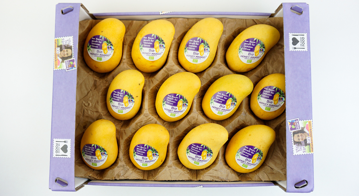 Eosta introduce el primer envío marítimo de mangos Ataúlfo orgánicos desde Perú a Europa