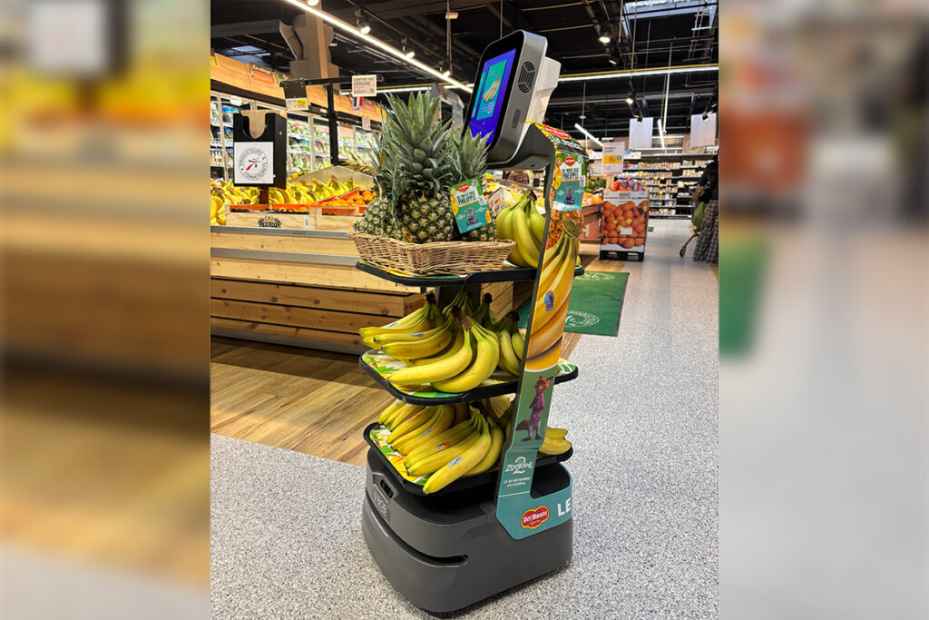 Fresh Del Monte lanza en Francia a “BOB”, el robot que revoluciona la compra de frutas y verduras