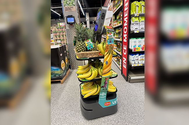 Fresh Del Monte lanza en Francia a “BOB”, el robot que revoluciona la compra de frutas y verduras 6 bob del monte 2