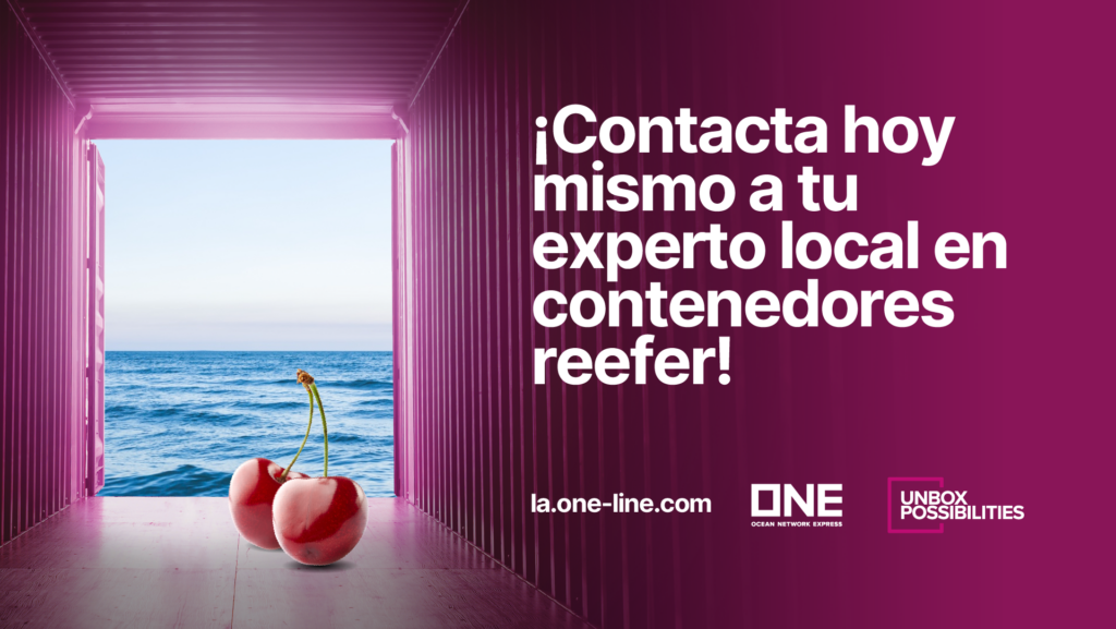 El "Sweet Spot" de la logística: ONE Cherry Express impulsa la temporada chilena con una ruta de 23 días hacia Hong Kong 6 El "Sweet Spot" de la logística: ONE Cherry Express impulsa la temporada chilena con una ruta de 23 días hacia Hong Kong