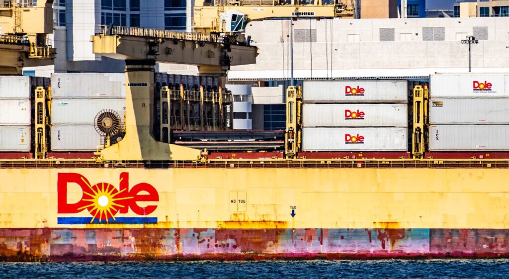 Dole anuncia la venta de su puerto en Guayaquil, Ecuador