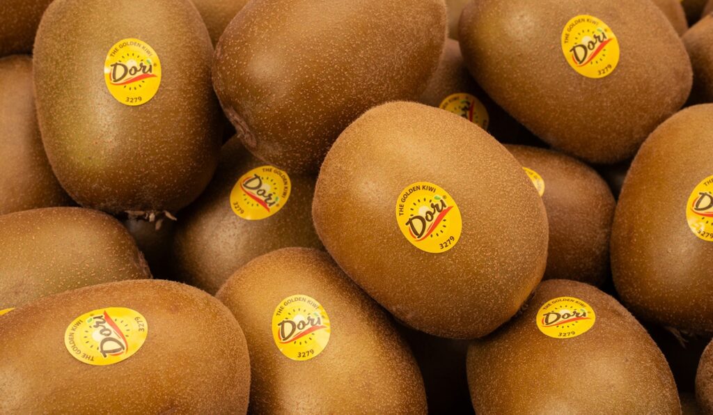 Campaña del kiwi amarillo Dorì entra en fase clave en Europa con 5.500 toneladas