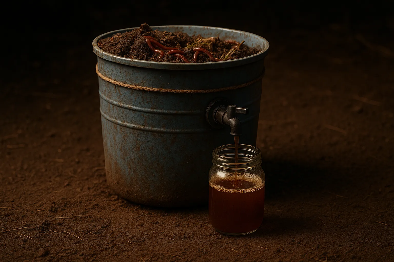 lombriz en agricultura