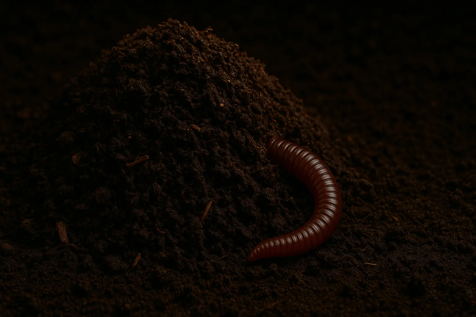 lombriz en agricultura