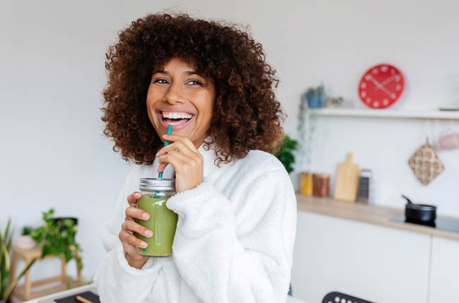 Frutas en consumo de bebidas