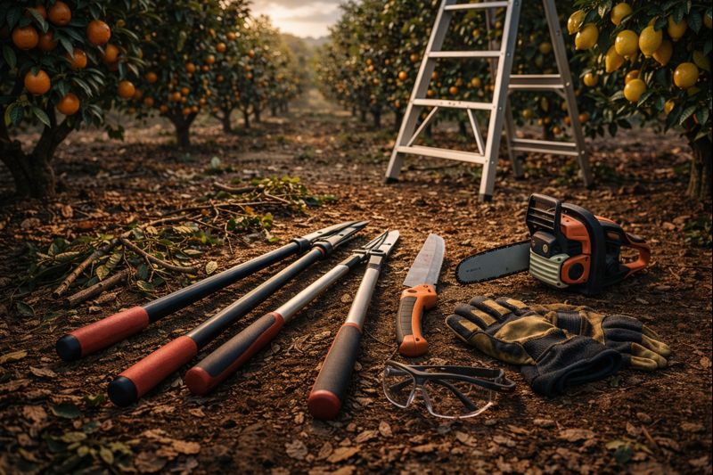 poda de cítricos