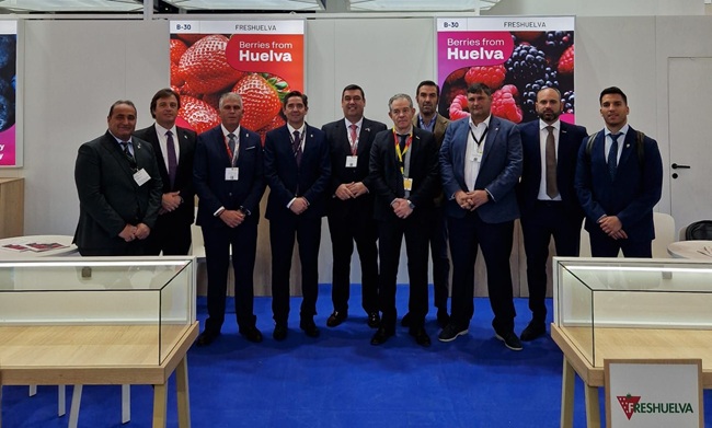 Freshuelva promocionará la calidad de los frutos rojos de Huelva en Fruit Logistica 2026