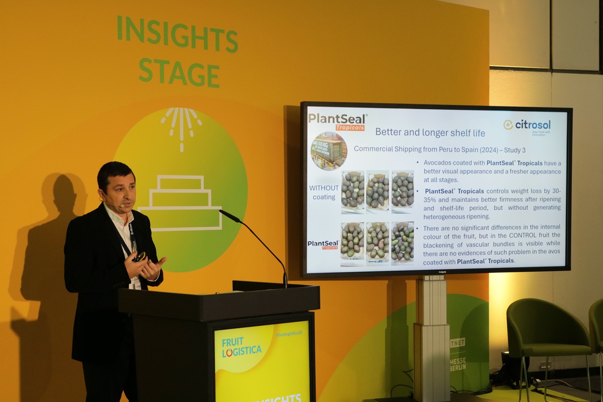Citrosol reforzó en Fruit Logistica su posición como referente en innovación postcosecha para aguacate 