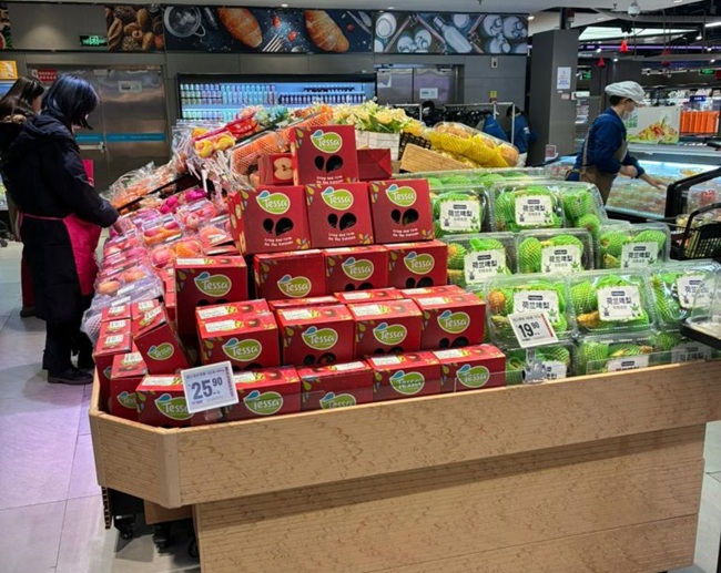 Manzanas neerlandesas ingresan por primera vez a China y marcan hito en la relación bilateral