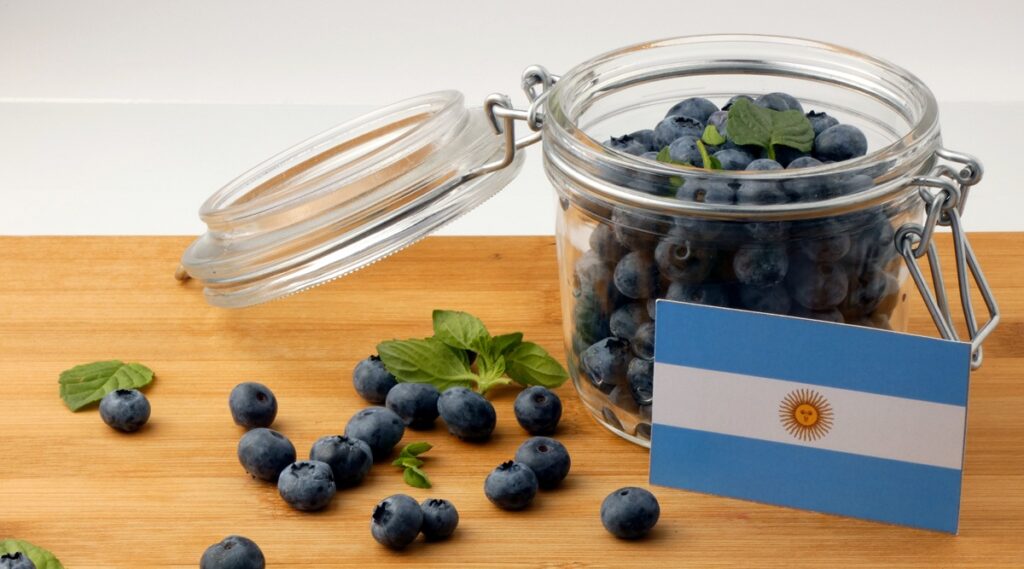 Argentina exportó más de 4.200 toneladas de arándanos desde la provincia de Entre Ríos en la temporada 2025/26