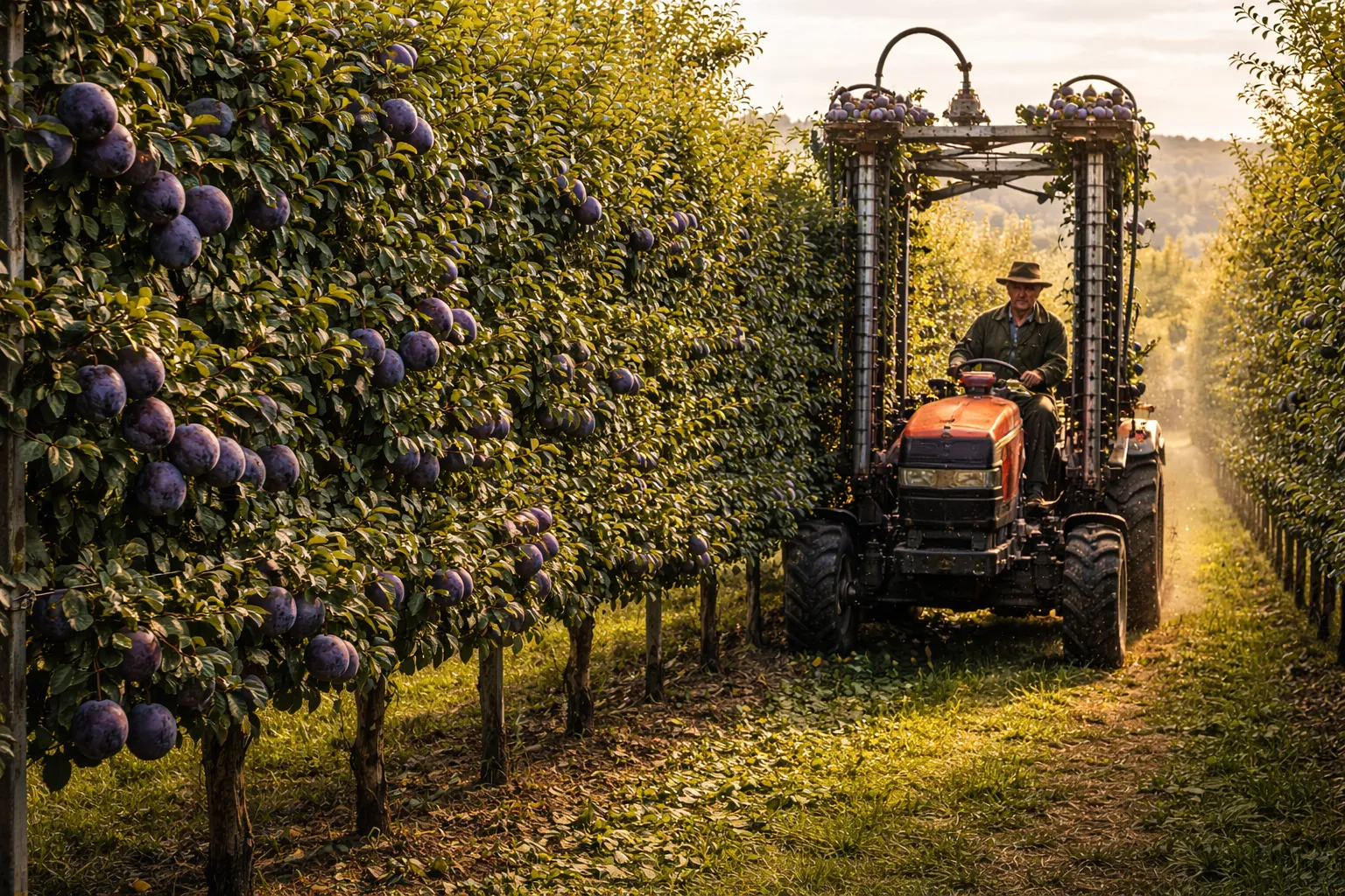 poda del ciruelo D'agen