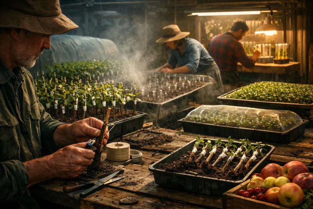 propagación de frutales