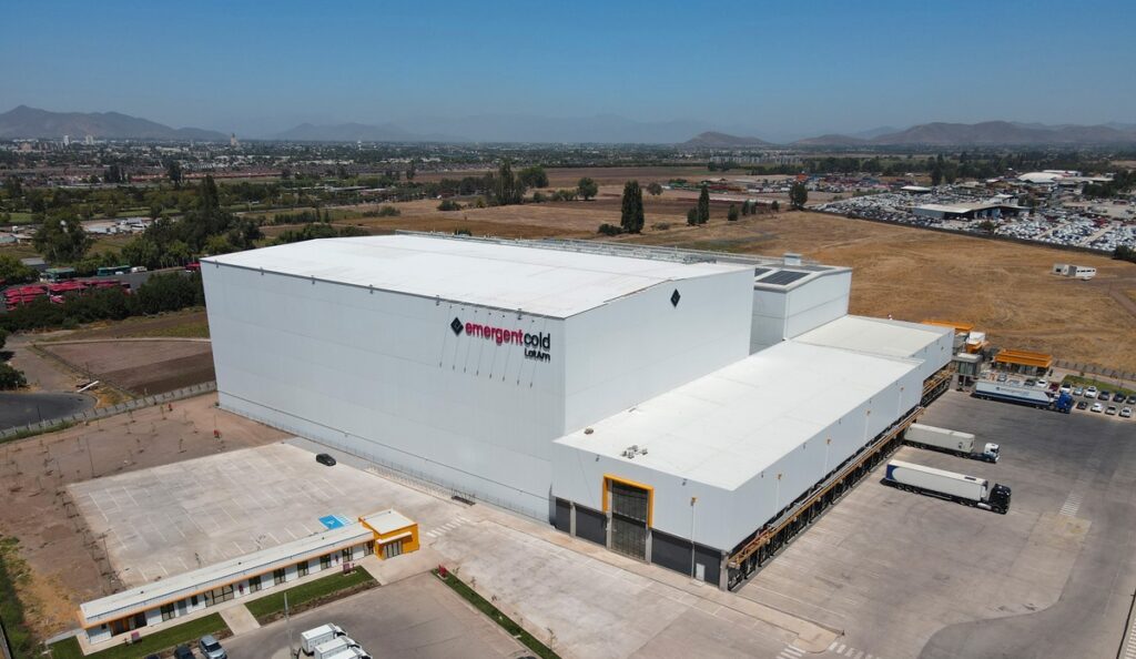 Emergent Cold LatAm invierte US$35 millones en el mayor frigorífico automatizado de Chile y Latinoamérica