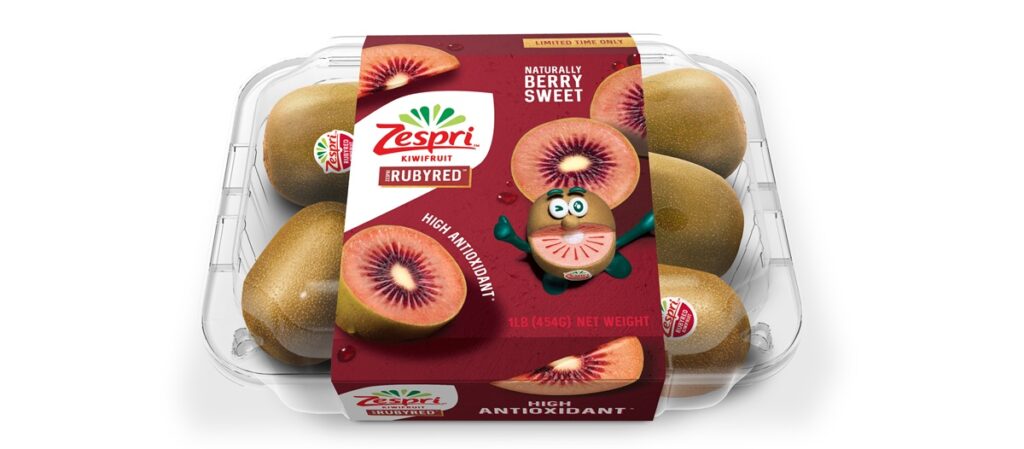 Zespri lanza el kiwi RubyRed en Estados Unidos y Canadá con ventas limitadas y foco en crecimiento de la categoría
