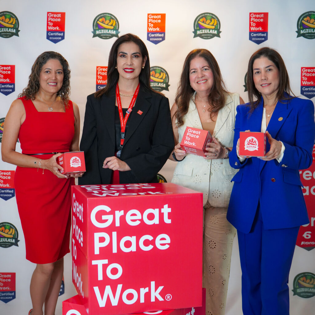 AGZULASA en Ecuador obtiene la certificación Great Place to Work