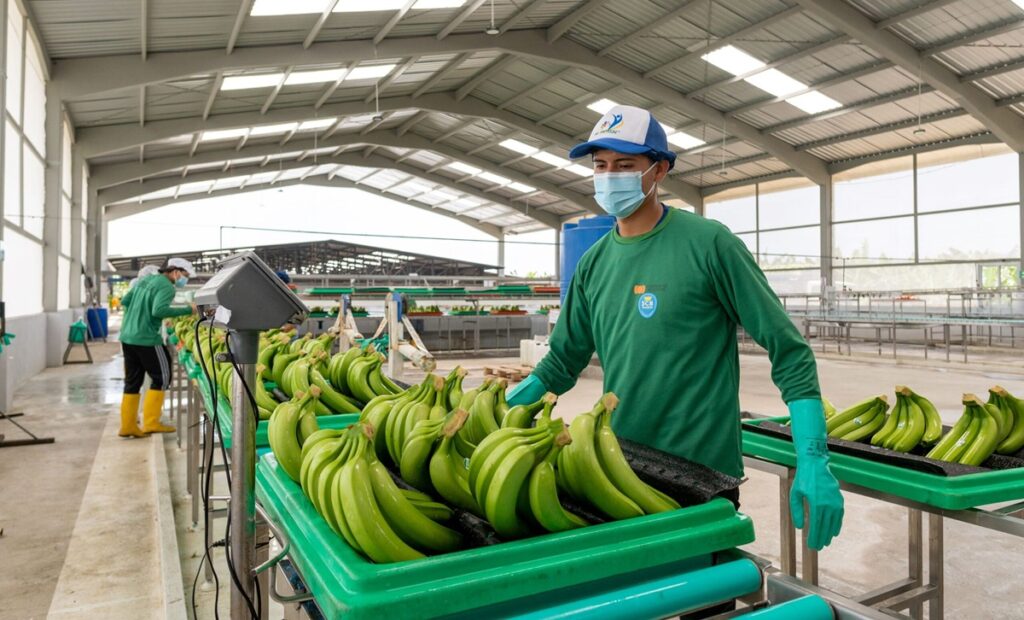 Banano ecuatoriano mantiene crecimiento sostenido en mercados internacionales
