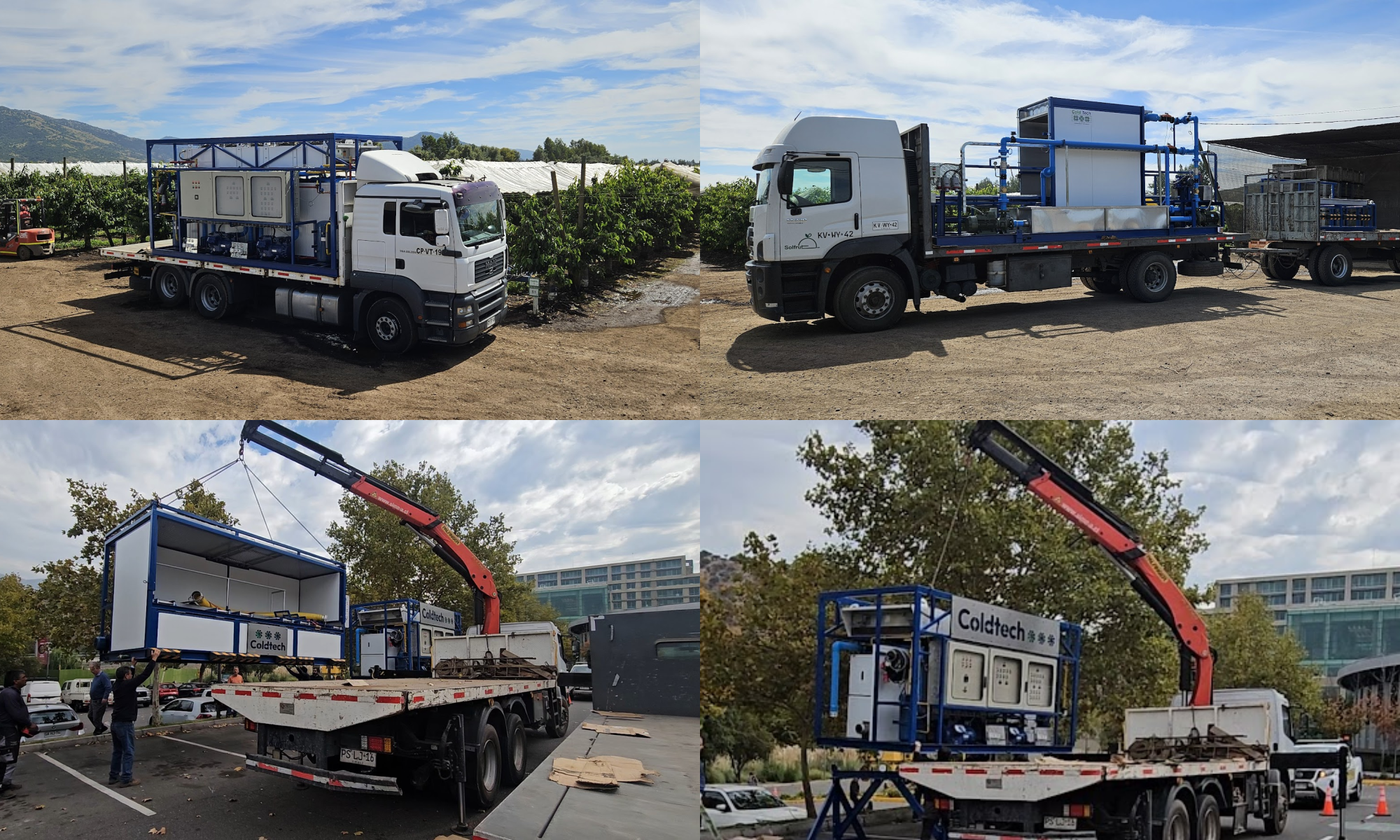 Hidrocoolers y túneles transportables ColdTech: una estrategia de frío en el origen 3 Coldtech
