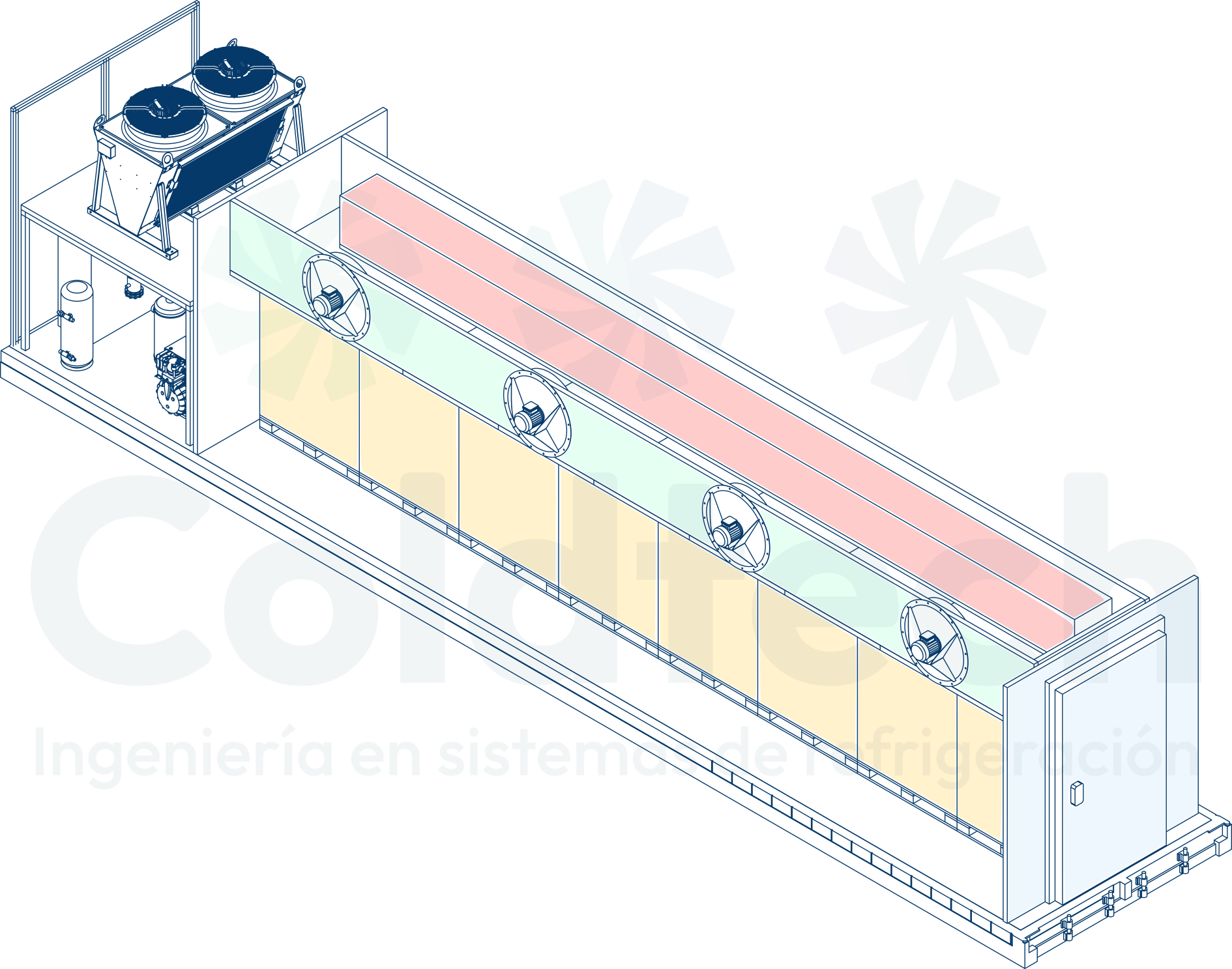 Hidrocoolers y túneles transportables ColdTech: una estrategia de frío en el origen 7 Coldtech