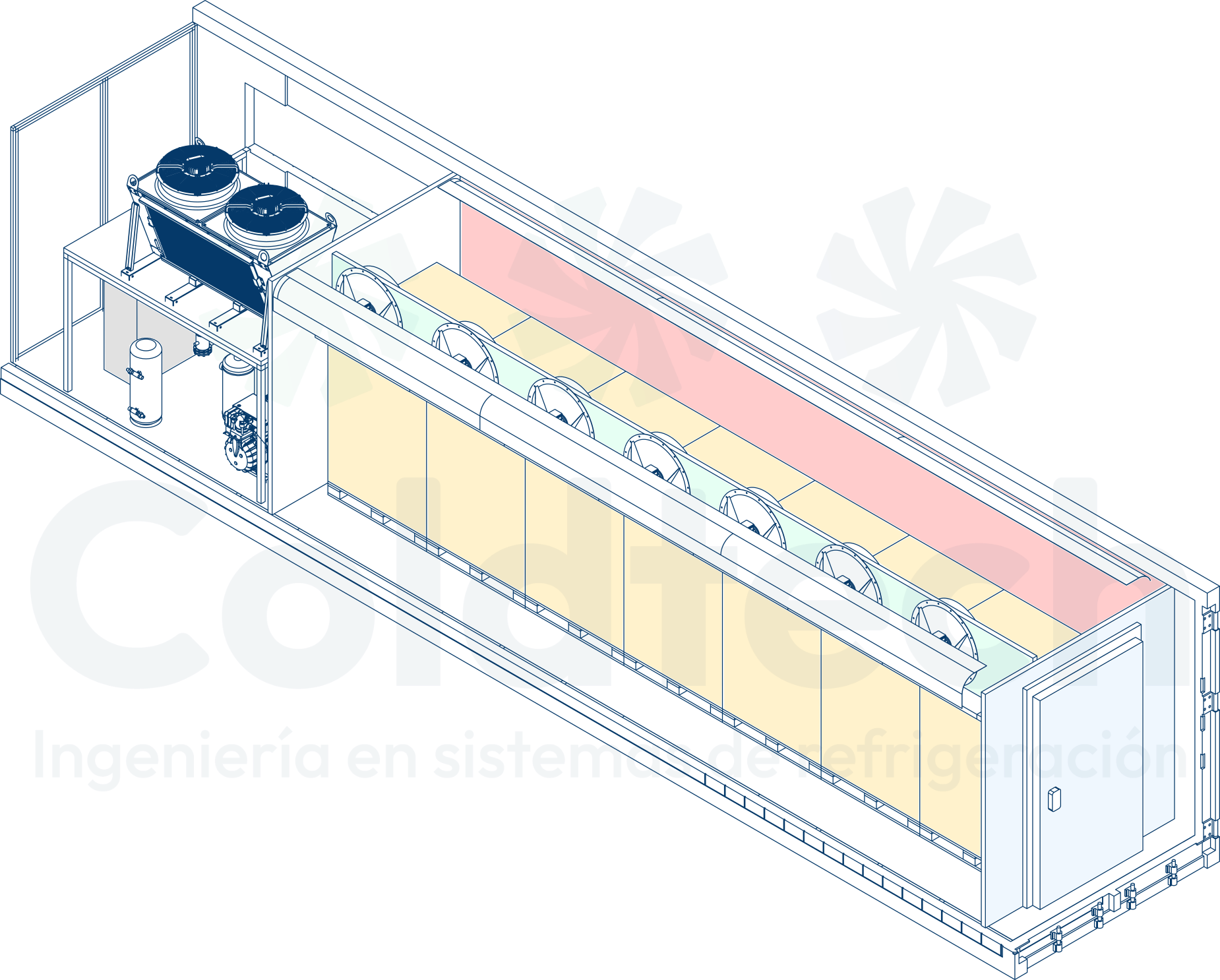 Hidrocoolers y túneles transportables ColdTech: una estrategia de frío en el origen 8 Coldtech