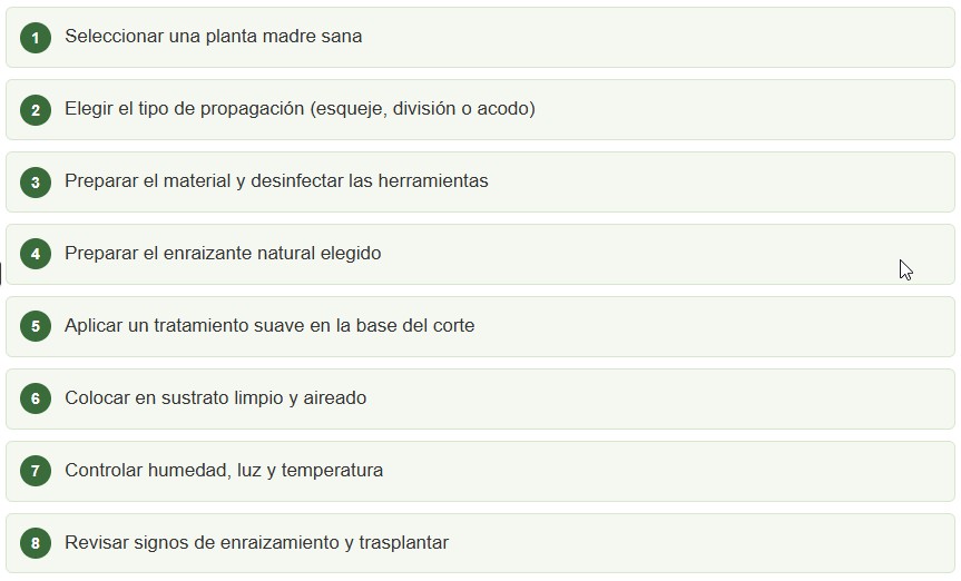 enraizantes naturales