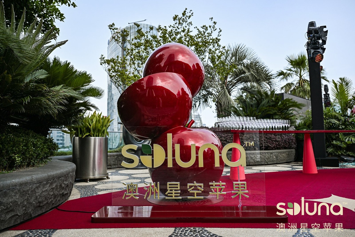 Con Soluna se concreta el primer ingreso de manzanas de Australia continental a China 4 Con Soluna se concreta el ingreso de manzanas de Australia continental con destino a China