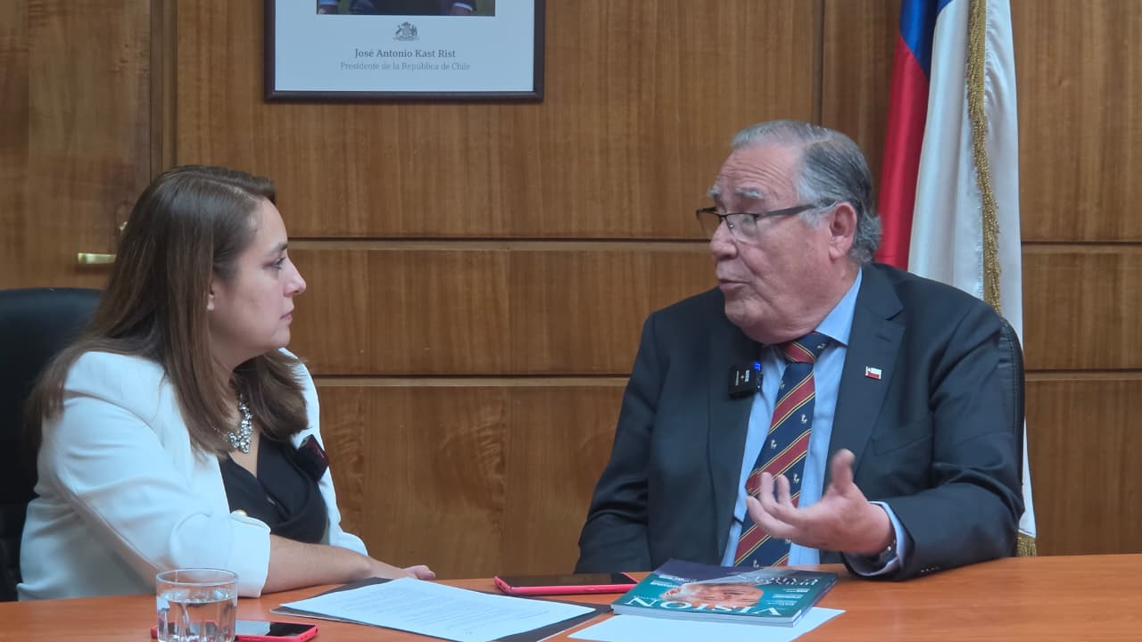 Ministro de Agricultura Jaime Campos