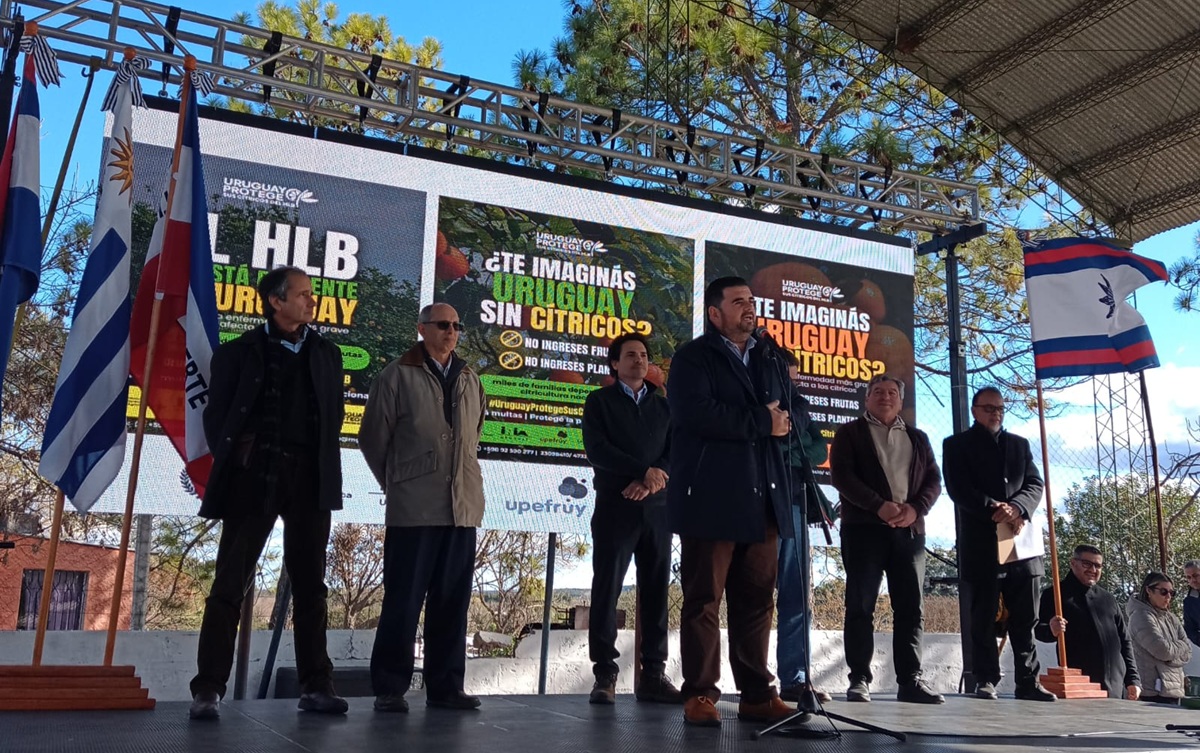 Uruguay intensifica la prevención del HLB con una campaña nacional para proteger su industria citrícola