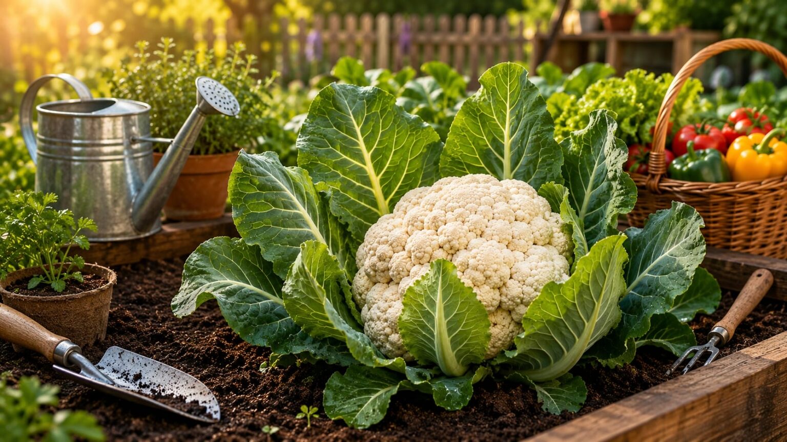 cultivo de coliflor