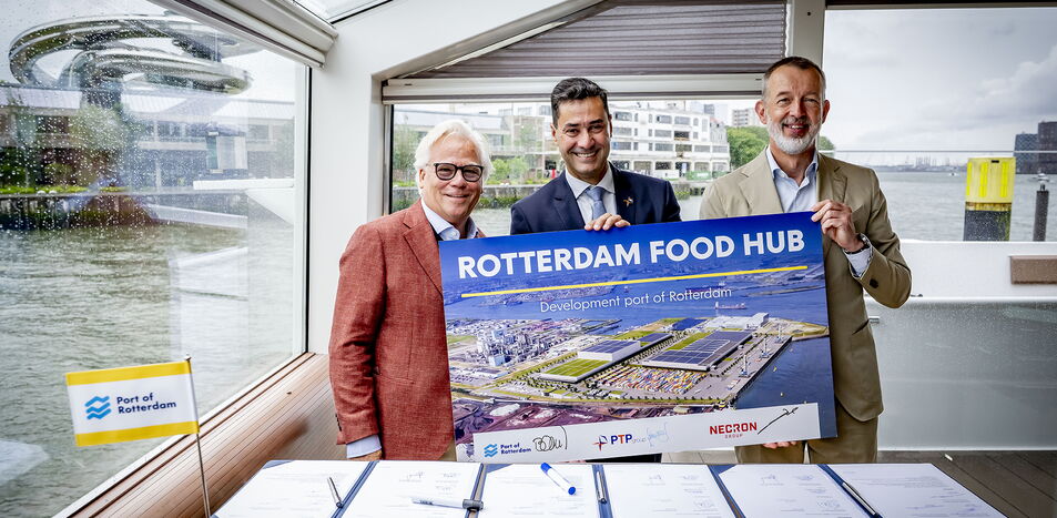 Puerto de Róterdam impulsa nuevo proyecto logístico de 38 hectáreas que beneficiará a Sudamérica 3 Puerto de Róterdam impulsa su liderazgo agroalimentario con nuevo proyecto logístico de 38 hectáreas