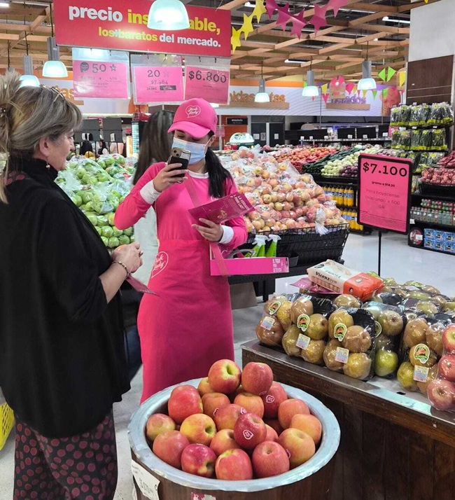Chile apuesta por Colombia: Pink Lady despliega campaña para conquistar a los consumidores 5 Chile apuesta por Colombia: Pink Lady despliega campaña para conquistar a los consumidores