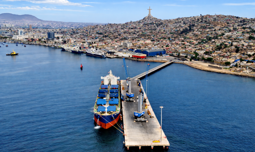 Terminal Puerto Coquimbo fortalece su rol en la exportación de cítricos con más de 36 mil toneladas movilizadas