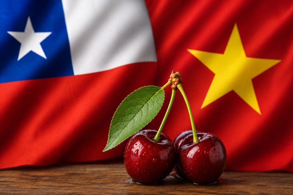 Chile podrá exportar cerezas a Vietnam sin tratamiento de frío y con Systems Approach
