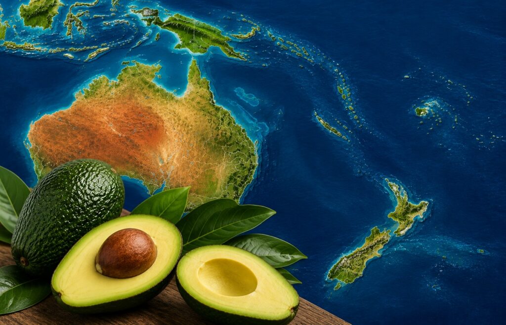 Australia y Nueva Zelanda reconfiguran su estrategia exportadora de aguacate ante el crecimiento de Asia