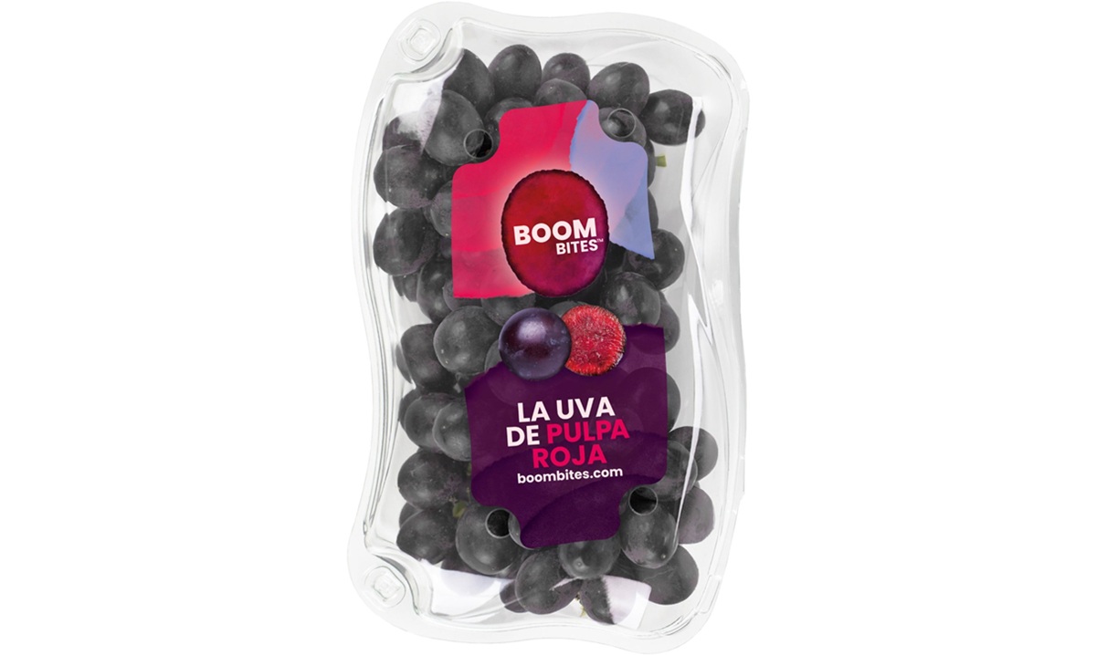 Nueva uva premium de pulpa roja natural llega al mercado español