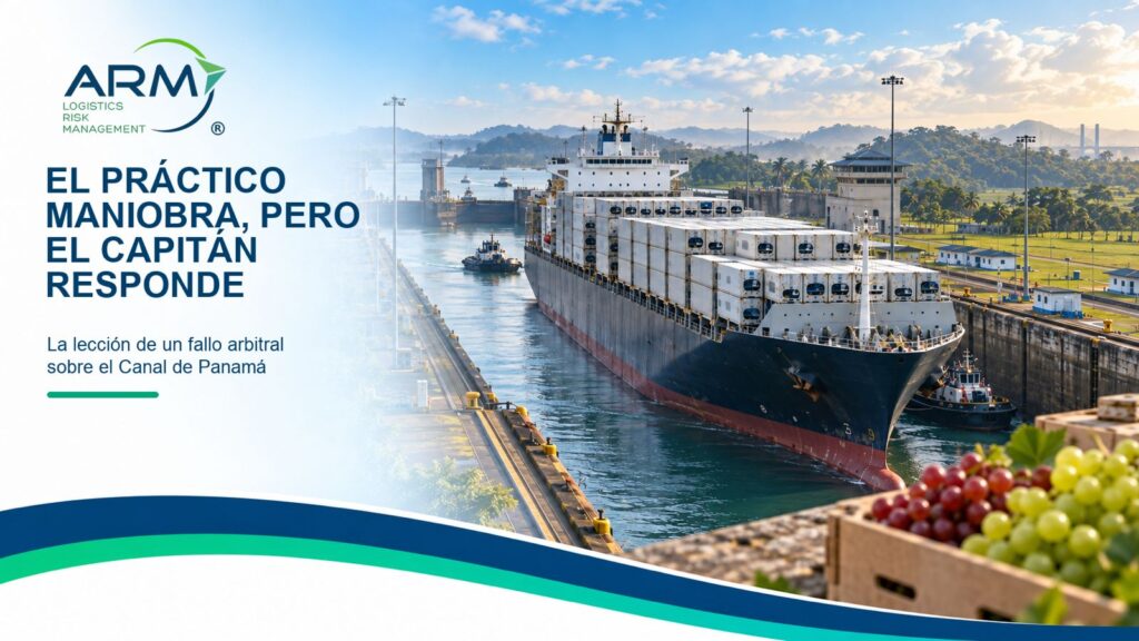 El práctico maniobra, pero el capitán responde: la lección de un fallo arbitral sobre el Canal de Panamá