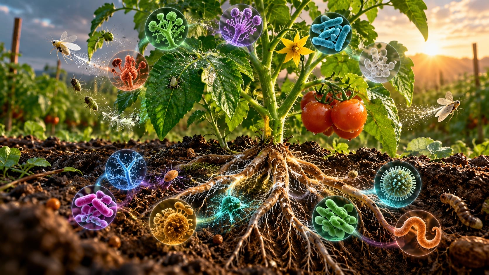 Biocontrol de plagas: 10 microorganismos beneficiosos