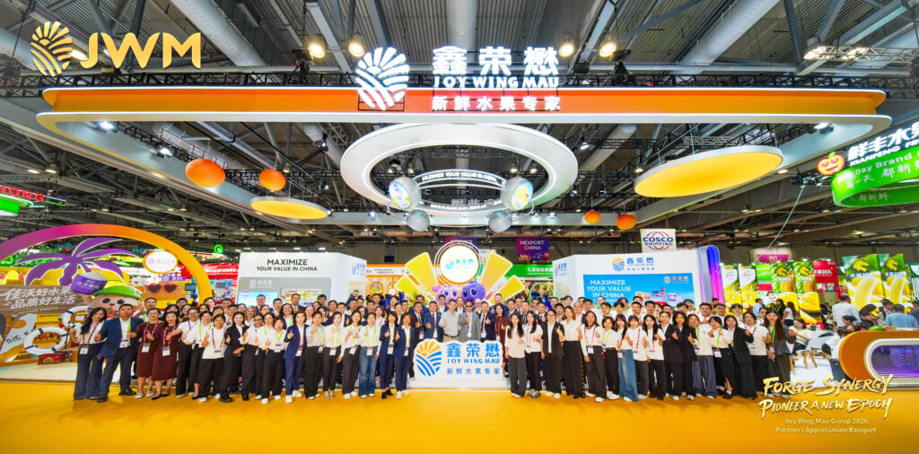 Impulsando la APEC a través de la fruta: el Grupo Joy Wing Mau sobresale en ASIA FRUIT LOGISTICA 2026